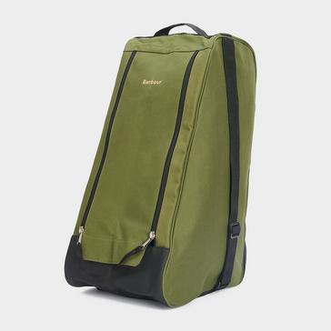 Green Barbour Wellington Boot Bag Green