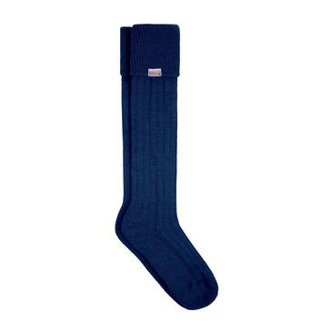 Blue Dubarry Alpaca Socks Navy