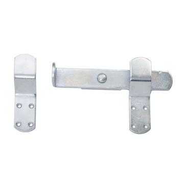 Silver Shires Kick Over Door Bolt