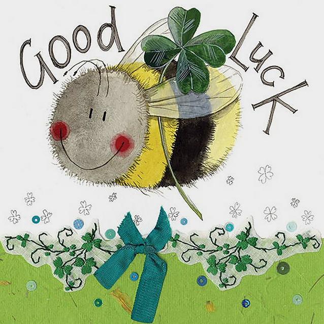  Alex Clark Sparkle Card Bee Good Luck image 1