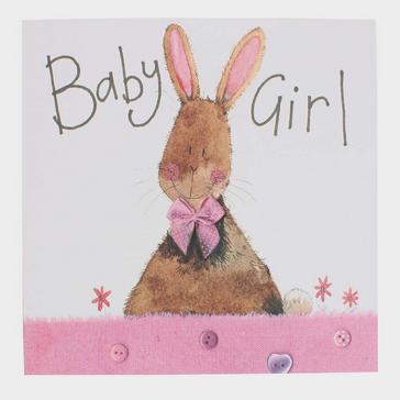 Multi Alex Clark Sparkle Card Bunny Girl