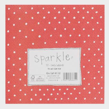  Alex Clark Sparkle Card Lovely Ladybirds