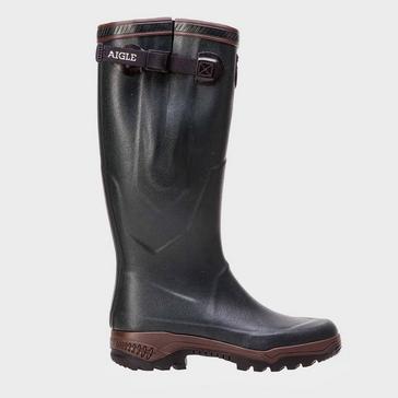 Brown Aigle Womens Parcours 2 Vario Wellington Boots Bronze