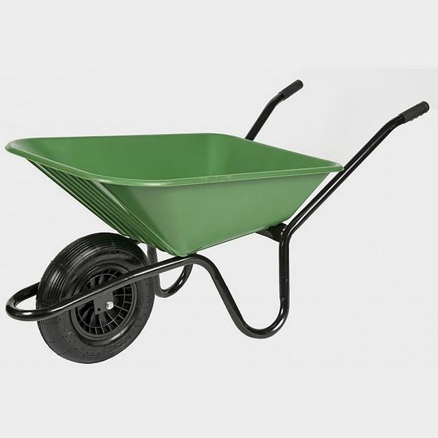 Green Carrimore Stable Barrow 90 Litre Green image 1