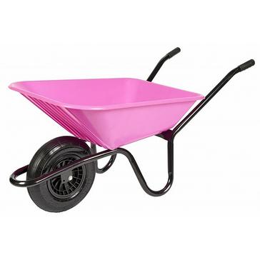 Pink Carrimore Stable Barrow 90 Litre Pink