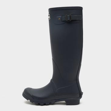 Blue Barbour Womens Bede Wellington Boots Navy