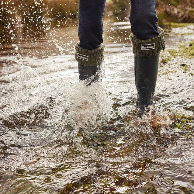 Barbour Womens Bede Wellington Boots Olive Naylors