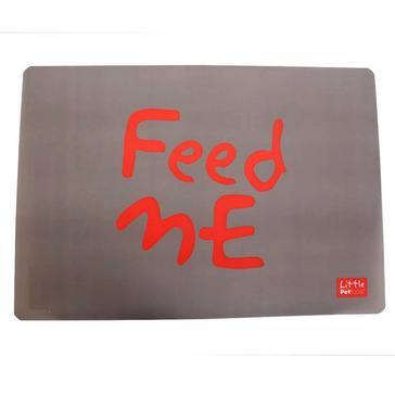 Black Petface Placemat Feed Me