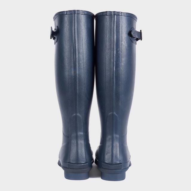 Barbour Mens Bede Wellington Boots Navy Naylors