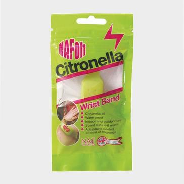 Clear NAF Off Citronella Wristband