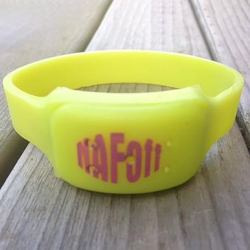 Clear NAF Off Citronella Wristband