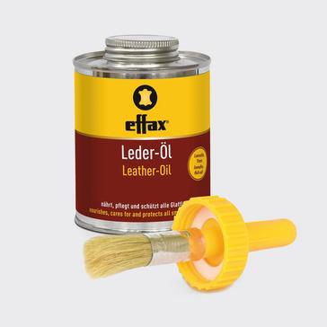 Clear Trilanco Effax Leather Oil and Brush 475ml