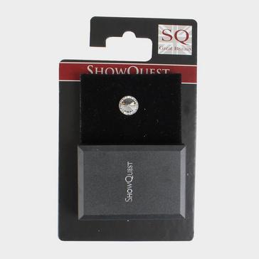Grey ShowQuest Magnetic Swarovski Stock Pin/Number Holder Gun Metal