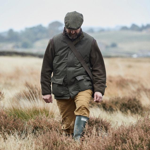 Barbour Mens New Tempest Wellington Boots Olive Naylors