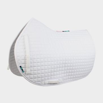 White Griffin NuuMed High Wither Close Contact Saddle Pad White
