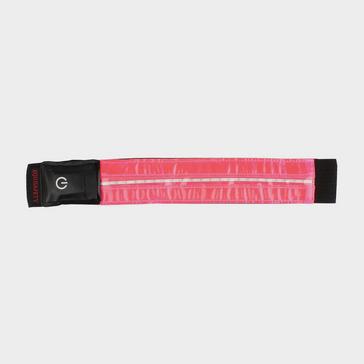 Pink Equisafety New LED Hat Band Pink