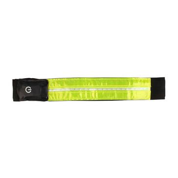 Yellow Equisafety New LED Hat Band Yellow