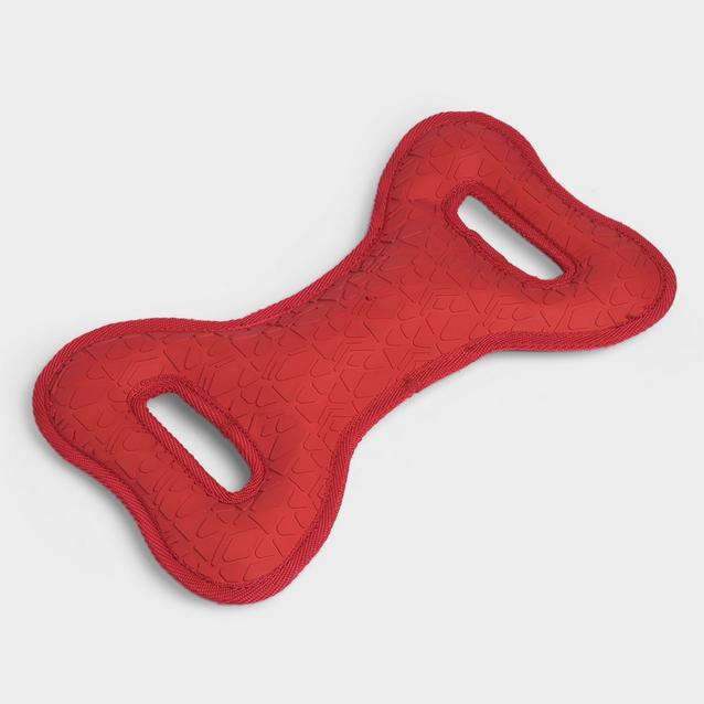 Red Petface Textured Toys Squeak Tugger Red image 1
