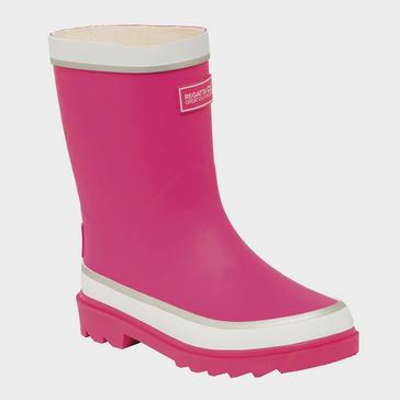 Pink Regatta Regatta Junior Foxfire Wellies Jem/White