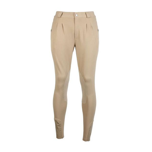 Brown Equetech Mens Kingham Breeches Beige image 1