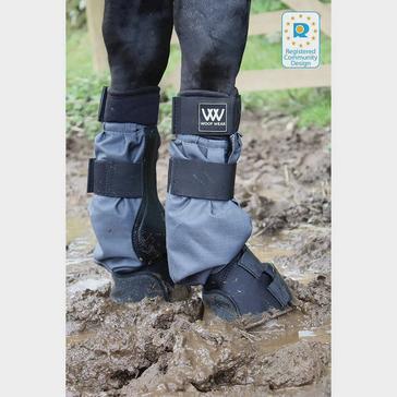 Black Woof Wear Mud Fever Turnout Boots Black/Grey