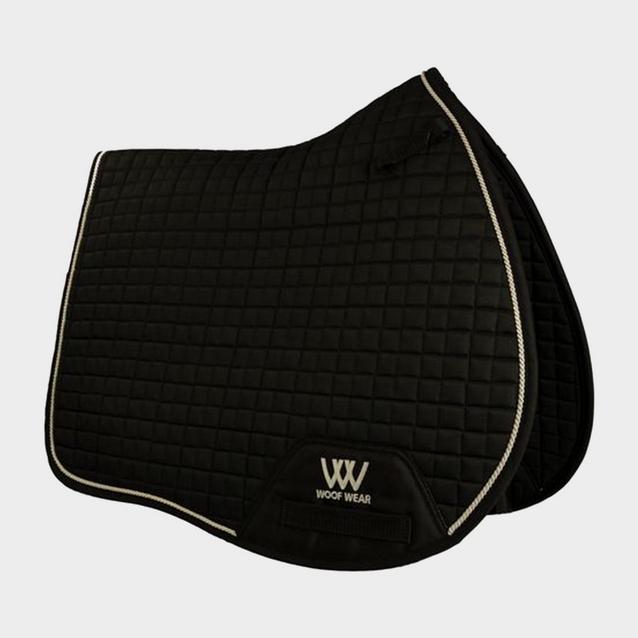 Black Woof Wear Contour GP Saddle Pad Black image 1