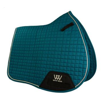 Green Woof Wear Contour GP Saddle Pad Ocean