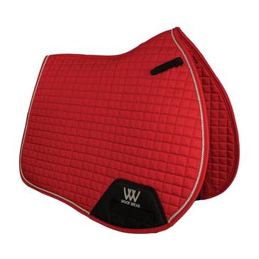 Red Woof Wear Contour GP Saddle Pad Royal Red