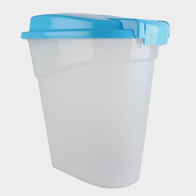 Blue Petface Plastic Feed Storage Bin 15L Blue image 1