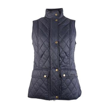 Blue Barbour Womens Otterburn Gilet Navy