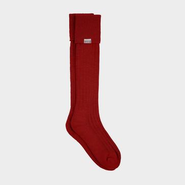 Red Dubarry Alpaca Socks Cardinal