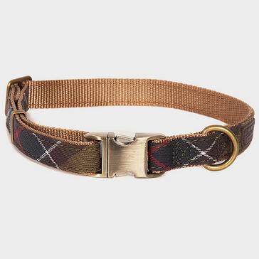 Green Barbour Tartan/Webbing Collar Classic