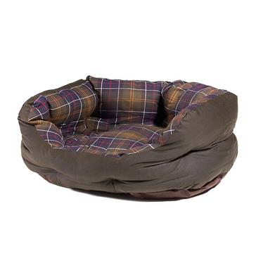  Barbour Wax Cotton Dog Bed Olive