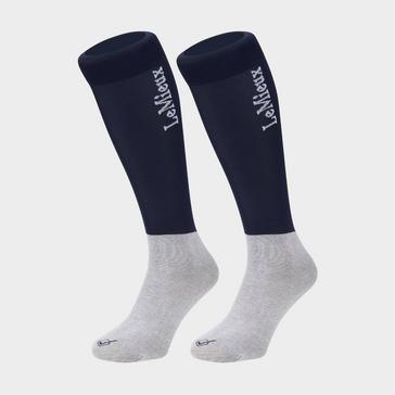 Blue LeMieux Competition Socks Navy 2 Pack