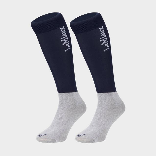 Navy LeMieux Competition Socks Navy 2 Pack image 1