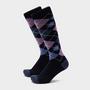  Heat Holders Ladies Lite Long Socks Black/Purple