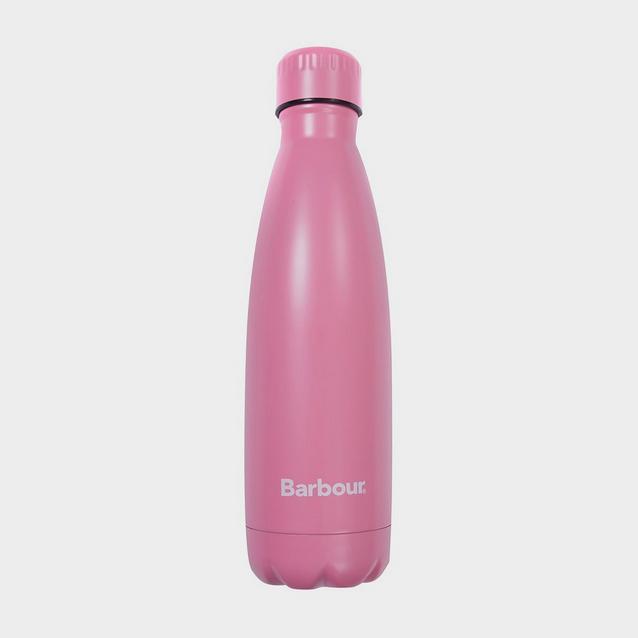 Pink Barbour Water Bottle Blossom Pink image 1