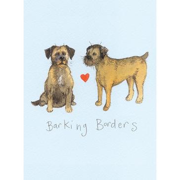  Alex Clark Small Spiral Bound Notepad Barking Borders Dog