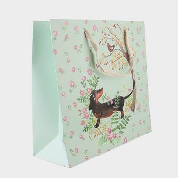  Alex Clark Medium Gift Bag Dachshund Dog and Flowers