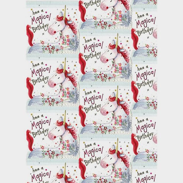  Alex Clark Unicorn Bagged Gift Wrap with Tags image 1