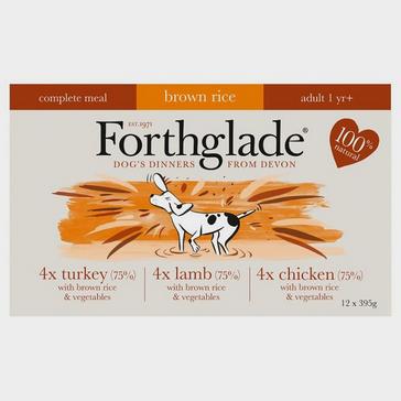  Generic Forthglade Brown Rice Dog Food Variety 12 Pack