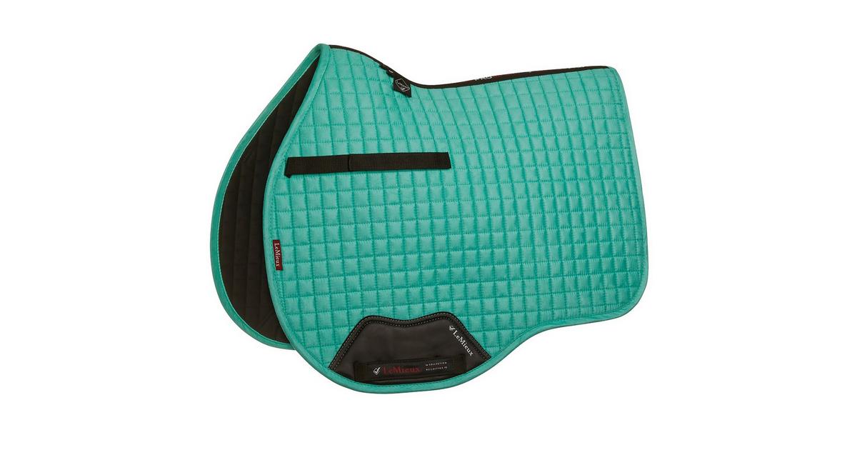 LeMieux Suede GP Saddle Pad Mint Naylors