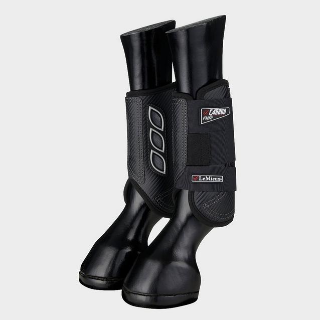 Black LeMieux Carbon Air XC Front Boots Black image 1