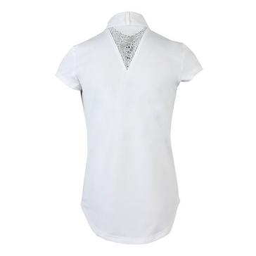 White Equetech Childs Bella Competition Shirt White
