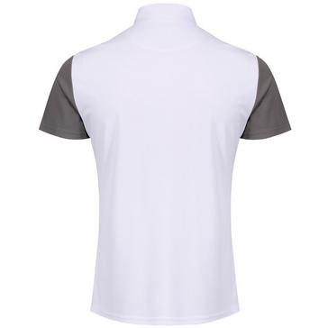 White Equetech Mens Waffle Competition Shirt White