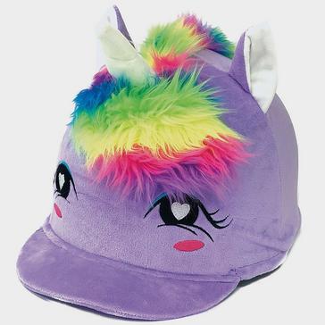 Blue Equetech Novelty Hat Silk Twilight Unicorn