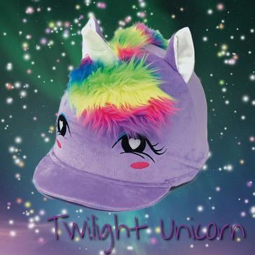 Blue Equetech Novelty Hat Silk Twilight Unicorn