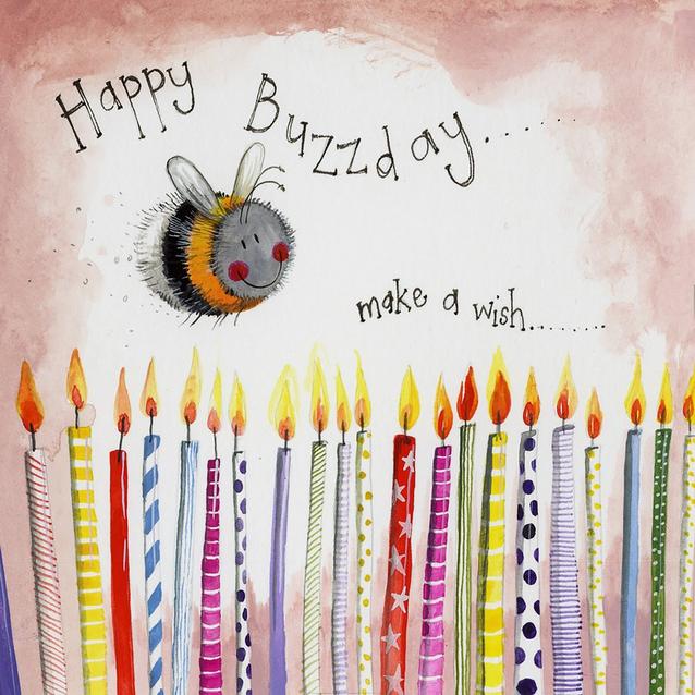  Alex Clark Sunshine Buzzday Birthday Card image 1