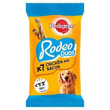 Clear Pedigree Rodeo Duos Chicken and Bacon 7 pack