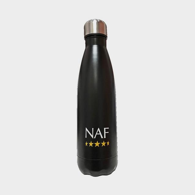 Black NAF Water Bottle Black image 1